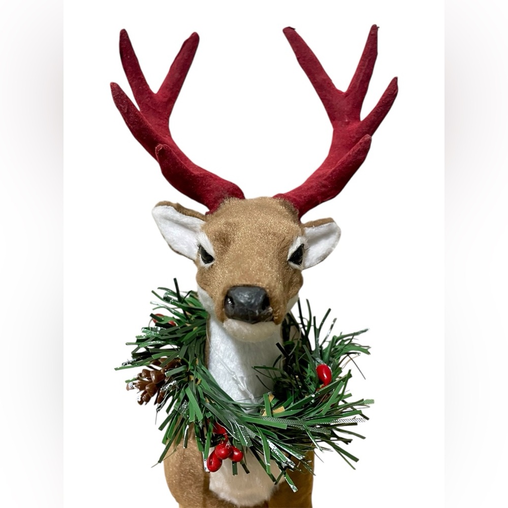 Wondershop Christmas Flocked Standing Deer